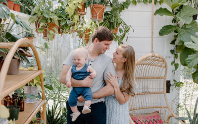 Spring Mini Sessions at the East Nashville Greenhouse