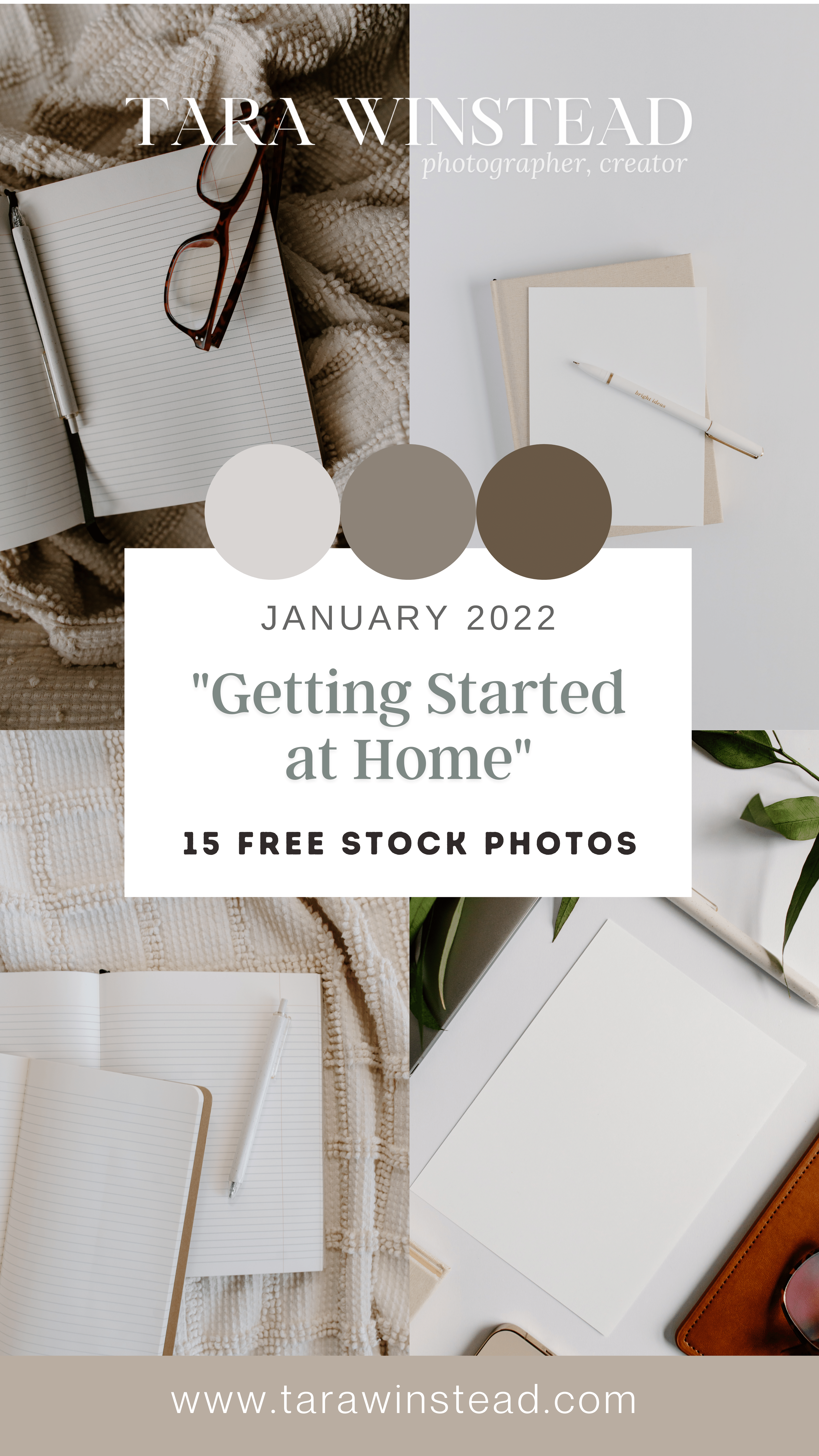 Getting Started at Home Free Stock Photography Set by Tara Winstead