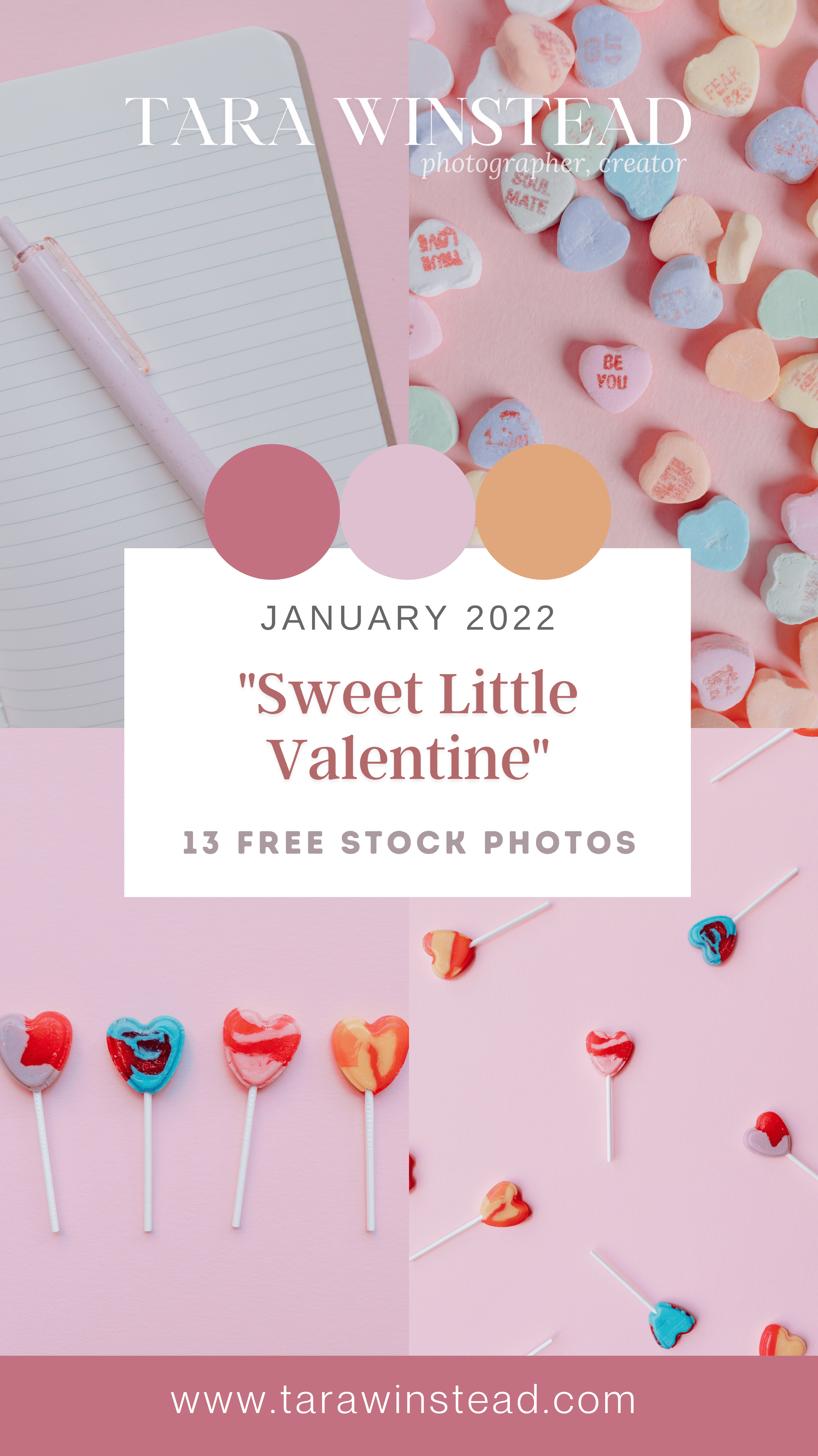 Sweet Little Valentine Free Stock Photography Set by Tara Winstead